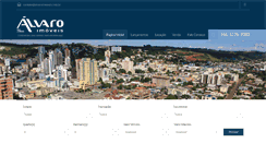 Desktop Screenshot of alvaroimoveis.imb.br